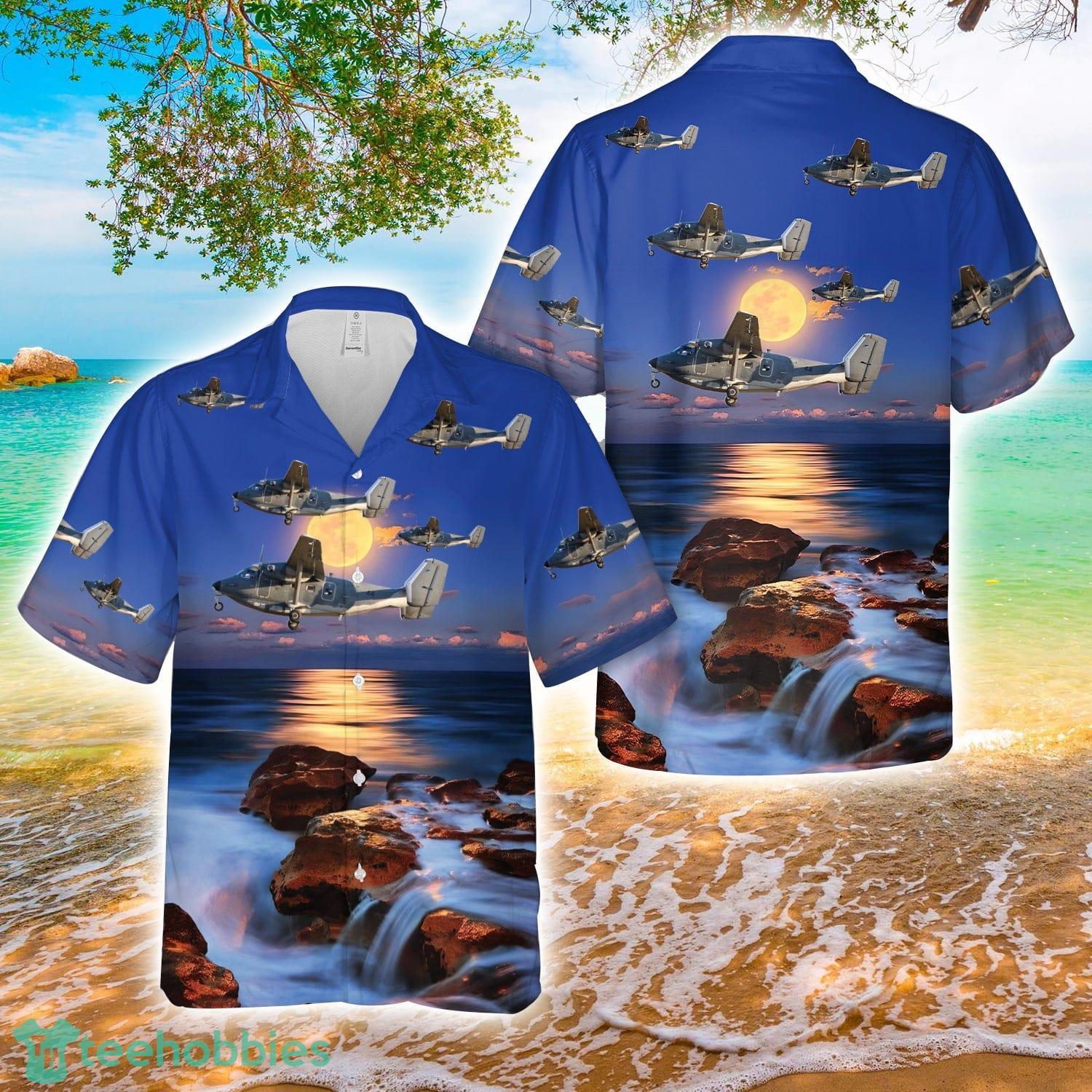 Estonian Air Force PZL Mielec M 28 Skytruck Hawaiian Shirt Beach Gift image Estonian Air Force PZL-Mielec M-28 Skytruck Hawaiian Shirt Beach Gift Product Photo 1