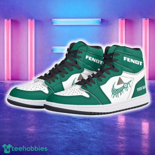 Fendt Car Air Jordan 1 Hightop Shoes New For Fans Gift AJ1 Sneaker Custom Name - Fendt Air Jordan 1 Hightop Shoes_5