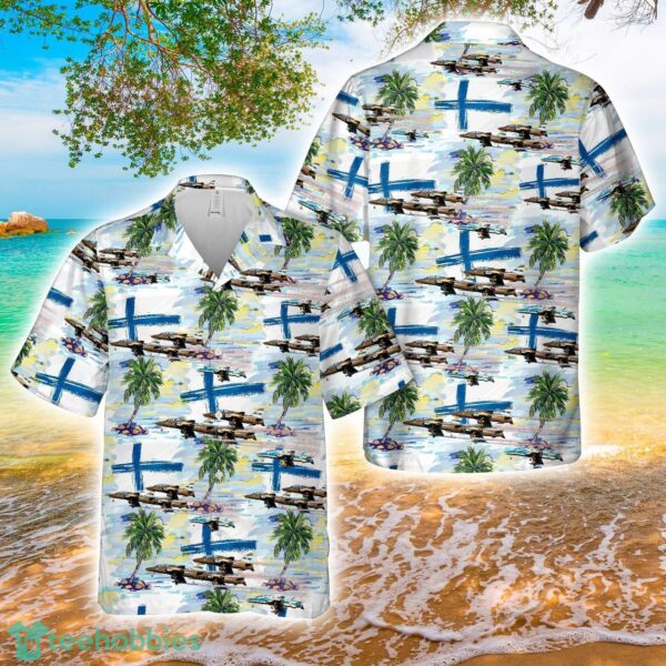 Finnish Air Force British Aerospace Hawk Mk.51A Hawaiian Shirt Cute Summer Gift Product Photo 1