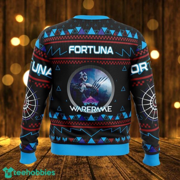Fortuna Warframe Gather Knitted Christmas Sweater Gift For Men And Women - Fortuna Warframe Ugly Christmas Sweater Photo_2