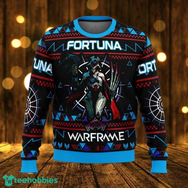 Fortuna Warframe Gather Knitted Christmas Sweater Gift For Men And Women - Fortuna Warframe Ugly Christmas Sweater Photo_1