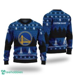Golden State Warriors Merry Xmas Sweater For Golden State Warriors Fans Sweater - Mockup Sweater 3D