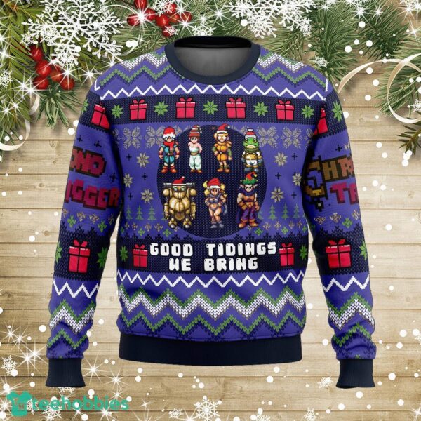Good Tidings we Bring Chrono Trigger Boutique Ugly Christmas Sweater Gift For Men And Women - Good Tidings we Bring Chrono Trigger Ugly Christmas Sweater Photo_1