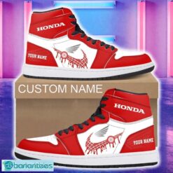 Honda Design Car Air Jordan 1 Hightop Shoes New For Fans Gift AJ1 Sneaker Custom Name - Honda Air Jordan 1 Hightop Shoes_4