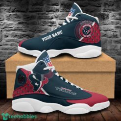 Houston Texans Air Jordan 13 Shoes Custom Name Sport Team Shoes Product Photo 1