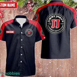Jimmy John's AOP 3D Hawaiian Shirt Button Shirt Custom Name Product Photo 1