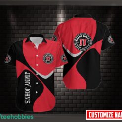 Jimmy John's Button Shirt 3D Printed Hawaii Shirt Custom Name Product Photo 1