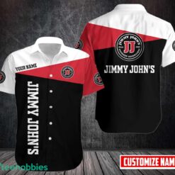 Jimmy John's Custom Name Short Sleeve Hawaiian Shirt Product Photo 1