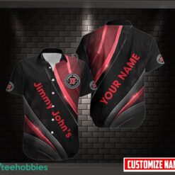 Jimmy John's Short Sleeve Hawaiian Shirt Custom Name Product Photo 1