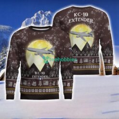 KC-10 Extender KC10 3D Aircraft Moonlight Ugly Christmas Sweater Special Gift For Christmas Holiday Product Photo 1