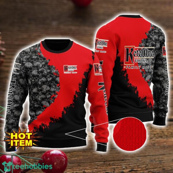Ketel One Skull Halloween All Over Print 3D Sweater Product Photo 1