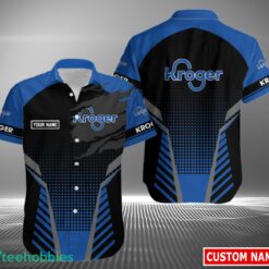 Kroger Short Sleeve Hawaiian Shirt Custom Name Product Photo 1