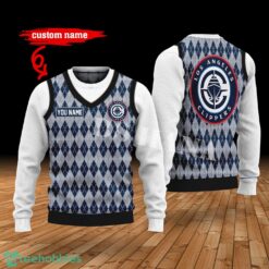 Los Angeles Clippers Custom Name New Style Sweater Los Angeles Clippers Ghile Style 3D Print Christmas Sweater Product Photo 1