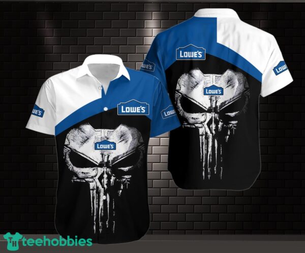 Lowe's AOP 3D Hawaiian Shirt Button Shirt Product Photo 1