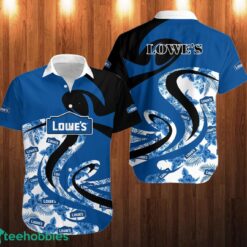 lowe's Short Sleeve Hawaiian Shirt Tropical Style Product Photo 1