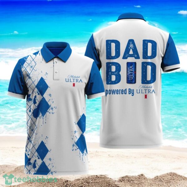 Michelob Ultra Diamond Dad Polo Shirt New Gift Fashion Product Photo 1
