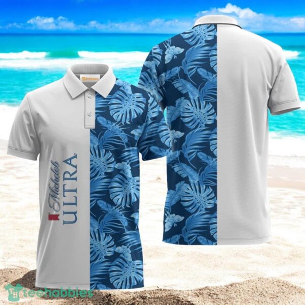 Michelob Ultra Swiss Cheese Leaf Polo Shirt New Gift Fashion Product Photo 1