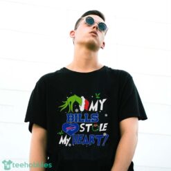 My Buffalo Bills Stole My Heart Grinch Limited Edition Shirt - G500 Gildan T-Shirt