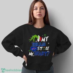 My Buffalo Bills Stole My Heart Grinch Limited Edition Shirt - Sweatshirt