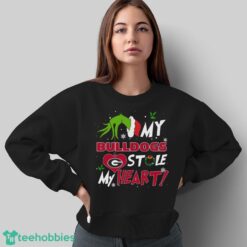 My Georgia Bulldogs Stole My Heart Grinch Limited Edition Shirt - Sweatshirt