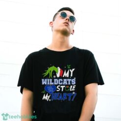 My Kentucky Wildcats Stole My Heart Grinch Limited Edition Shirt - G500 Gildan T-Shirt
