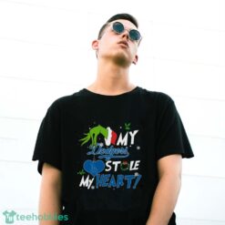 My Los Angeles Dodgers Stole My Heart Grinch Limited Edition Shirt - G500 Gildan T-Shirt