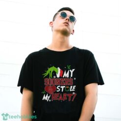 My Oklahoma Sooners Stole My Heart Grinch Limited Edition Shirt - G500 Gildan T-Shirt