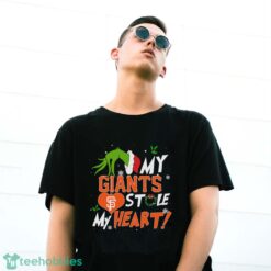 My San Francisco Giants Stole My Heart Grinch Limited Edition Shirt - G500 Gildan T-Shirt