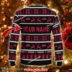 NEW Greetings Arkansas Razorbacks Ugly Christmas Sweater Gift For Adult - NCAA Arkansas Razorbacks Ugly Christmas Sweater For Men And Women Photo 2