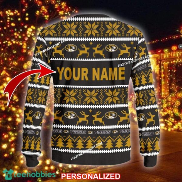 NEW Hat Missouri Tigers Ugly Christmas Sweater Gift For Adult - NCAA Missouri Tigers Ugly Christmas Sweater For Men And Women Photo 2