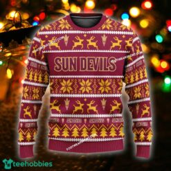 NEW Hearth Arizona State Sun Devils Knitted Christmas Sweater Gift For Men And Women - NCAA Arizona State Sun Devils Ugly Christmas Sweater For Men And Women Photo 1
