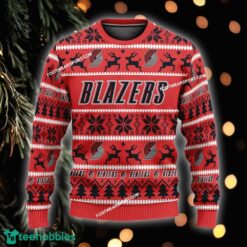 NEW Holiday Portland Trail Blazers Ugly Christmas Sweater Gift For Adult - NBA Portland Trail Blazers Ugly Christmas Sweater For Men And Women Photo 1