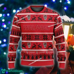 NEW Hot NC State Wolfpack Ugly Christmas 3D Sweater Gift For Men And Women - NCAA NC State Wolfpack Ugly Christmas Sweater For Men And Women Photo 1