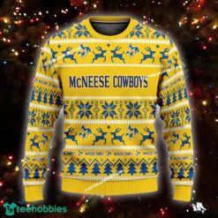 NEW Knitter McNeese State Cowboys Ugly Christmas Sweater Gift Holidays - NCAA2 McNeese State Cowboys Ugly Christmas Sweater For Men And Women Photo 1