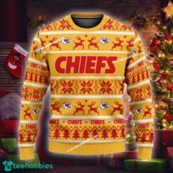 NEW Knitwear Kansas City Chiefs Ugly Christmas Sweater Gift For Men And Women - NFL Kansas City Chiefs Ugly Christmas Sweater For Men And Women Photo 1