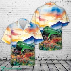 NSWGR 3801 Preserved New South Wales C38 class 4-6-2 locomotive Hawaiian Shirt Product Photo 1