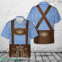 Oktoberfest Lederhosen Costume Hawaiian Shirt Product Photo 1