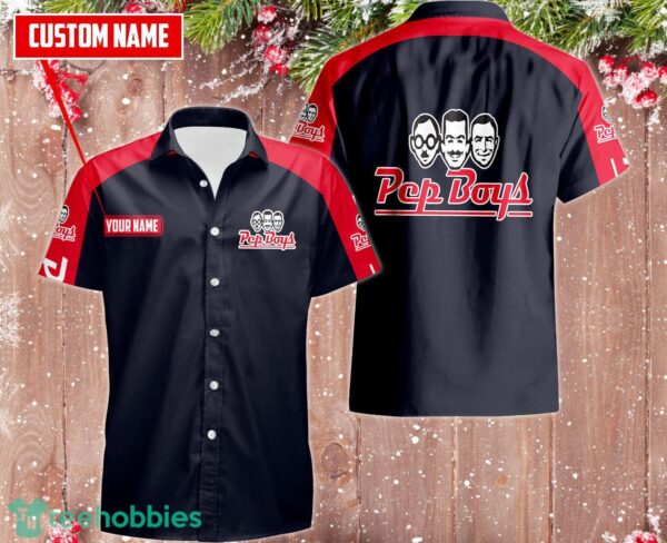 Pep Boys Short Sleeve Hawaiian Shirt Custom Name Product Photo 1