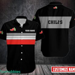 PERSONALIZED chili's AOP 3D Hawaiian Shirt Button Shirt Custom Name Product Photo 1