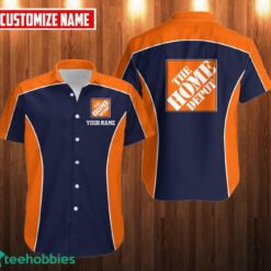 PERSONALIZED home depot 3D Shirt Aloha Hawaiian Shirt Custom Name Product Photo 1