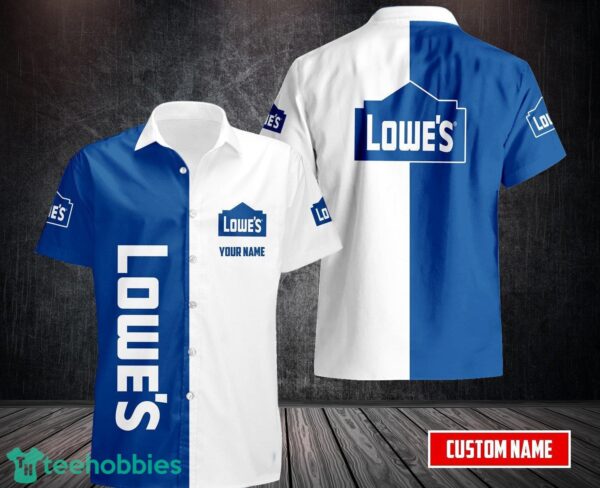 PERSONALIZED lowe's Button Shirt 3D Printed Hawaii Shirt Product Photo 1