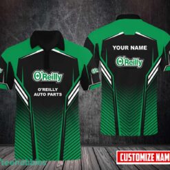 PERSONALIZED o'reilly auto parts Golf Polo Shift 3D Polo Shirt For Fans Custom Name Product Photo 1