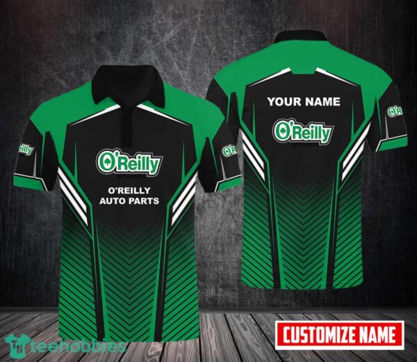 PERSONALIZED o'reilly auto parts Golf Polo Shift 3D Polo Shirt For Fans Custom Name Product Photo 1