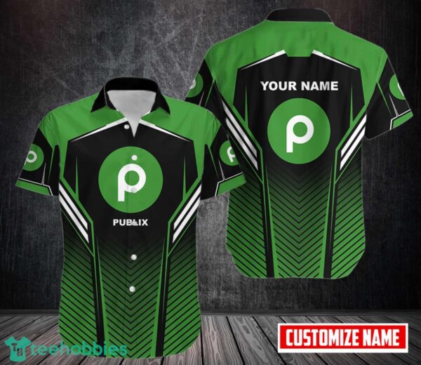 PERSONALIZED publix Button Shirt 3D Printed Hawaii Shirt Product Photo 1