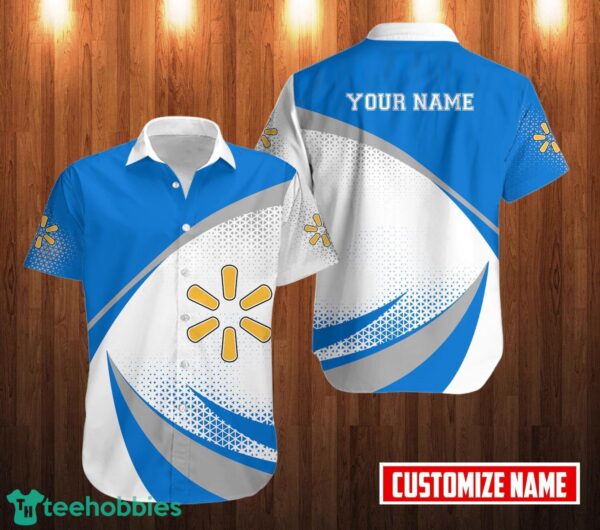 PERSONALIZED walmart Short Sleeve Custom Name Hawaiian Shirt Product Photo 1