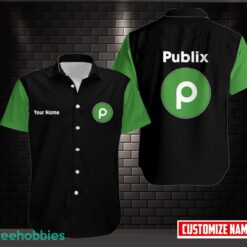 Publix AOP 3D Hawaiian Shirt Button Shirt Custom Name Product Photo 1