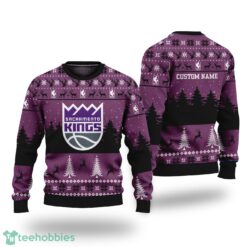 Sacramento Kings Merry Xmas Sweater For Sacramento Kings Fans Sweater - Mockup Sweater 3D