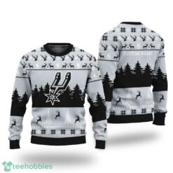 San Antonio Spurs Merry Xmas Sweater For San Antonio Spurs Fans Sweater - Mockup Sweater 3D