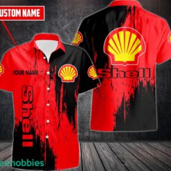 SHELL Button Shirt 3D Printed Hawaii Shirt Custom Name Product Photo 1