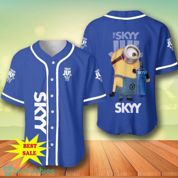 SKYY Vodka Minion Baseball Jersey Baseball Jersey For Men And Women Product Photo 1